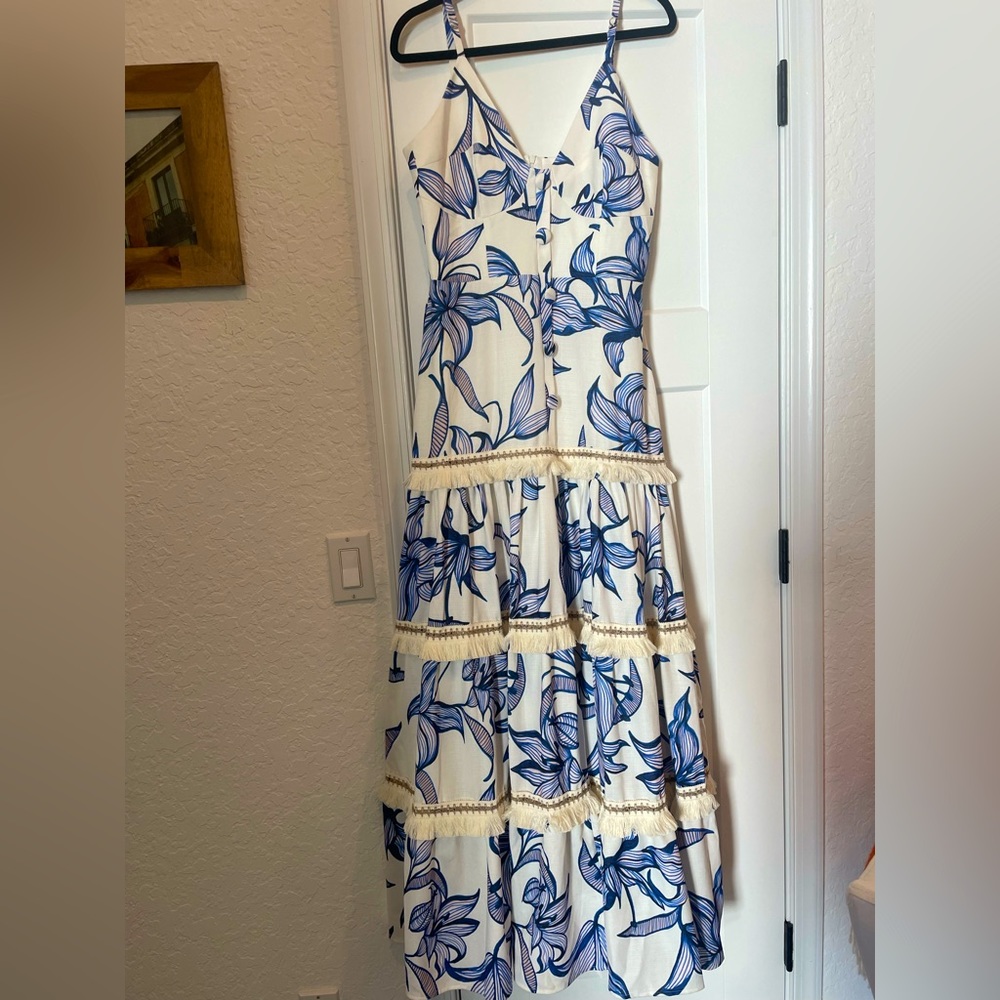 PATbo Stargazer Floral Maxi dress